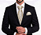 Kit Gravata Masculina em Seda Elegância com 3 itens para Festa Formatura Casamento Aniversário Igreja 1167 - Imagem 2