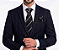 Kit Gravata Masculina em Seda Elegância com 3 itens para Festa Formatura Casamento Aniversário Igreja 3415 - Imagem 4
