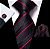 Kit Gravata Masculina em Seda Elegância com 3 itens para Festa Formatura Casamento Aniversário Igreja 3475 - Imagem 1