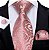 Kit Gravata Masculina em Seda Elegância com 3 itens para Festa Formatura Casamento Aniversário Igreja 7494 - Imagem 1