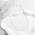 Choker Liss Banhada Prata - Imagem 1
