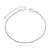 Pulseira Cordão Baiano 2mm Banhado a Prata 1000 - Imagem 1
