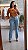 CALÇA JEANS RETA TALITA CLARA - Imagem 3
