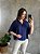 Camisa Viscose Júlia Azul - Imagem 1