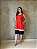 Vestido Viscolycra Alice Vermelho - Imagem 1