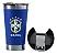 Copo Termico Brasil 473Ml - Azul Cbf - Imagem 1