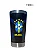 Copo Termico Brasil 473Ml - Preto Camisa Torcedor - Imagem 1