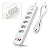 Extensao Filtro De Linha 5 Tomadas 2 Usb 2 Tipo C Soc-12988 - Inova - Imagem 1