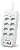 Extensao Filtro De Linha 8 Tomadas 3 Usb 2 Tipo C Soc-12990 - Inova - Imagem 1