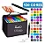 Kit Canetas De Colorir Ponta Dupla - 120 Cores - Imagem 1