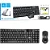 Kit Teclado E Mouse Sem Fio Lehmox Ley-176 - Imagem 1