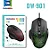 Mouse Gamer Com Fio Rgb 7 Botoes Dw-901 - Imagem 1