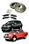 Kit Discos + Pastilha Diant Mitsubishi Triton +pajero - Imagem 1