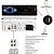 Rádio Automotivo Bluetooth Mp3 Player USB SD Roadstar RS2605BR ES - Imagem 2