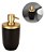 Porta Sabonete Líquido Dispenser 500ml Preto/Dourado Arthi - Imagem 1