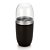 Porta Escovas Dente Creme Dental Banheiro Pia Com Tampa ~ Arthi Preto Com Cromado - Imagem 2