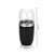 Porta Escovas Dente Creme Dental Banheiro Pia Com Tampa ~ Arthi Preto Com Cromado - Imagem 4