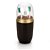 Porta Escovas Dente Creme Dental Banheiro Pia Com Tampa ~ Arthi Preto Com Dourado - Imagem 3