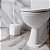Escova Sanitária Com Suporte Quadrado Tampa Articulável Branco Arthi - Imagem 4