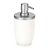 Dispenser Porta Sabonete Líquido Pia Banheiro Lavabo ~ Arthi Branco Com Cromado - Imagem 2