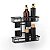 Suporte Prateleira Duplo Porta Shampoo Sem Furos 3m ~ Arthi Black - Imagem 3