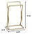 Suporte Porta Toalha De Bancada P/ Lavabo Banheiro Dourado Fosco Luxo Arthi - Imagem 3