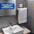 Porta Toalha Rosto Banheiro Lavabo Retangular Aplicação 3m Arthi - Imagem 2