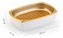 Saboneteira Conceito Luxo Moderno Branco Dourado Fosco Arthi - Imagem 2