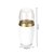 Kit Luxo 4 Acessórios Banheiro ~ Arthi Branco com Dourado - Imagem 5
