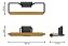 Porta Toalha De Rosto Suporte Aço Bambu 3M ECO DESIGN Preto Arthi - Imagem 3