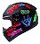 Capacete De Moto Fly Drive Hg 2 Loko Preto Fosco  58 - Imagem 4