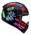 Capacete De Moto Fly Drive Hg 2 Loko Preto Fosco  60 - Imagem 2