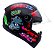 Capacete De Moto Fly Drive Hg 2 Loko Preto Fosco  60 - Imagem 1
