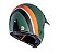 Capacete Bieffe Old School Moto X Eternal ~ Cinza F Laranja - Imagem 3