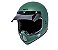 Capacete Bieffe Old School Moto X Eternal ~ Cinza F Laranja - Imagem 1