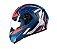 Capacete Moto Peels Urb2 Ocean Escamoteável ~ Azul Fosco - Imagem 1