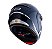 Capacete Peels Urb 2 Classic ~ Azul Fosco Prata Modular - Imagem 5