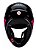 Capacete de Moto Fly F9 Lyrical Preto Com Rosa  56 - Imagem 4