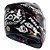 Capacete Icon 23 Pilot PretoBranco ~ Peels - Imagem 2