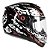 Capacete Icon 23 Pilot PretoBranco ~ Peels - Imagem 1
