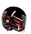 Capacete Allegro Soul Preto Rubro ~ Bieffe - Imagem 2