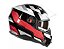 Capacete B40 Spect Preto Rubro Com Óculos ~ Bieffe  60 - Imagem 4