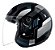 Capacete Allegro Reverse Preto Com Grafite Viseira Interna ~ Bieffe  60 - Imagem 2