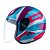 Capacete Allegro Vtr Verde Água Pink ~ Bieffe - Imagem 1