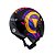 Capacete Aberto Freeway M Play Preto Roxo Brilhante ~ Peels  56 - Imagem 2