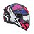 Capacete Spike II 1st Preto Fosco Pink ~ Peels  56 - Imagem 2