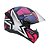 Capacete Spike II 1st Preto Fosco Pink ~ Peels  60 - Imagem 3