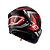 Capacete Spike II GTX ~ Peels PRETO/VERMELHO  58 - Imagem 4