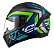 Capacete Spike II GTX ~ Peels PRETO/AZUL FOSCO  58 - Imagem 1