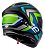 Capacete Spike II GTX ~ Peels PRETO/AZUL FOSCO  58 - Imagem 4